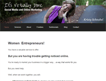 Tablet Screenshot of itsvirtuallydone.com
